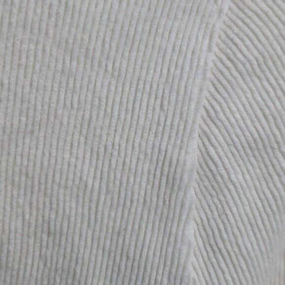 Madewell  Cream Texture & Thread Button-Back Mockneck Top - Picture 5 of 10